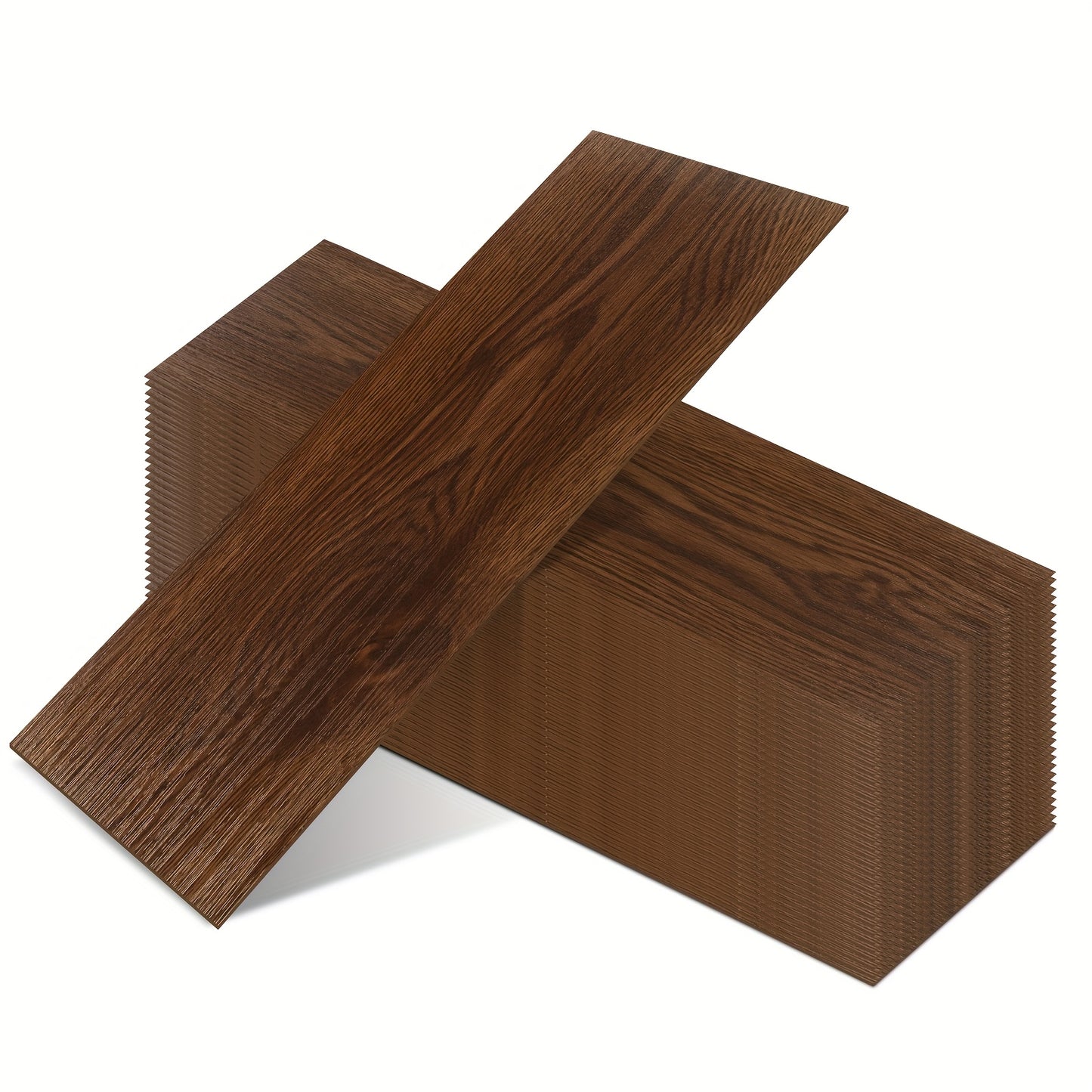 Vinyl Bodenbelag Selbstklebend 50 Stück - Wasserfeste Bodenfliesen Peel & Stick für Küche, Bad & Wohnzimmer