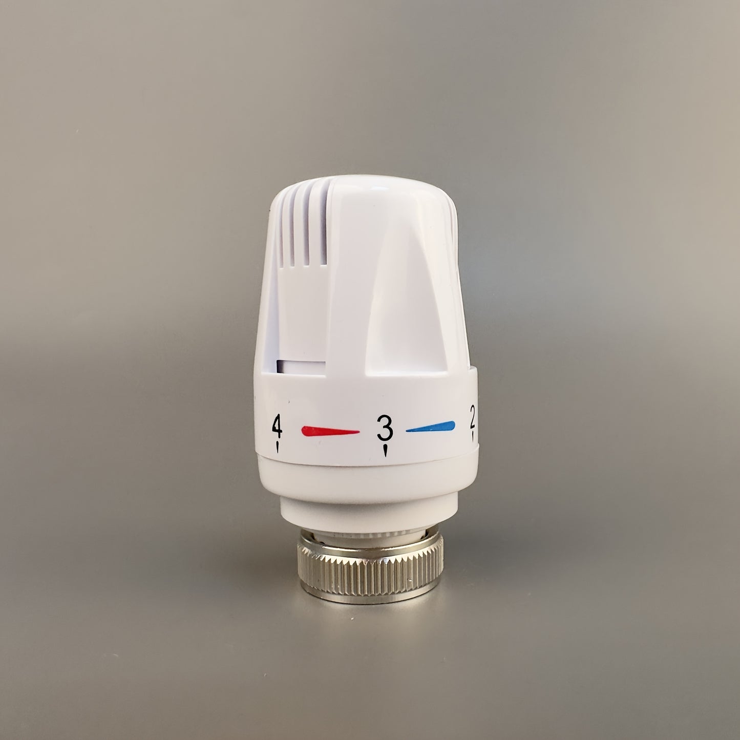3er-Set Smart Thermostat-Ventilköpfe – M30x1,5 Gewinde, Temperaturregelung 4–120 °C, Weiß ABS + Bronze, für Heizkörper in Haus & Büro