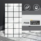52x Marmor-Design PVC Wandsticker – Wasserfest & Abnehmbar für Bad, Küche & Wohnzimmer - FUXLShop