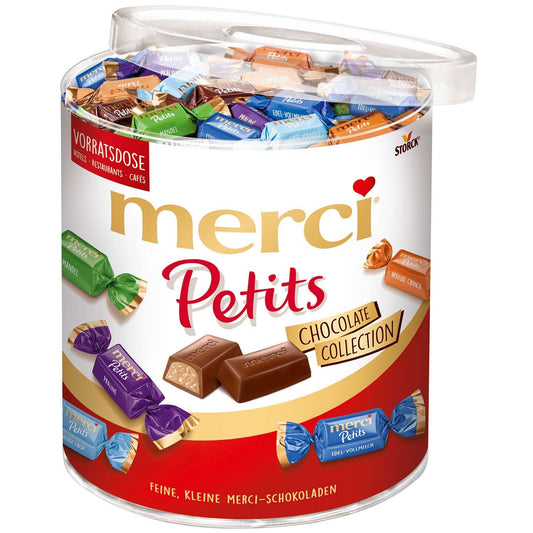 Thank You Kleine Schokoladenmischung 1 kg – Edle Auswahl feinster Pralinen & Schokospezialitäten – Perfektes Dankeschön Geschenk für jeden Anlass