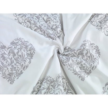 Bettwäsche-Set 135x200 4-teilig – Allergikerfreundlich – Spannbettlaken 135x200 & Kissenbezug 80x80 | Modern & Hochwertig