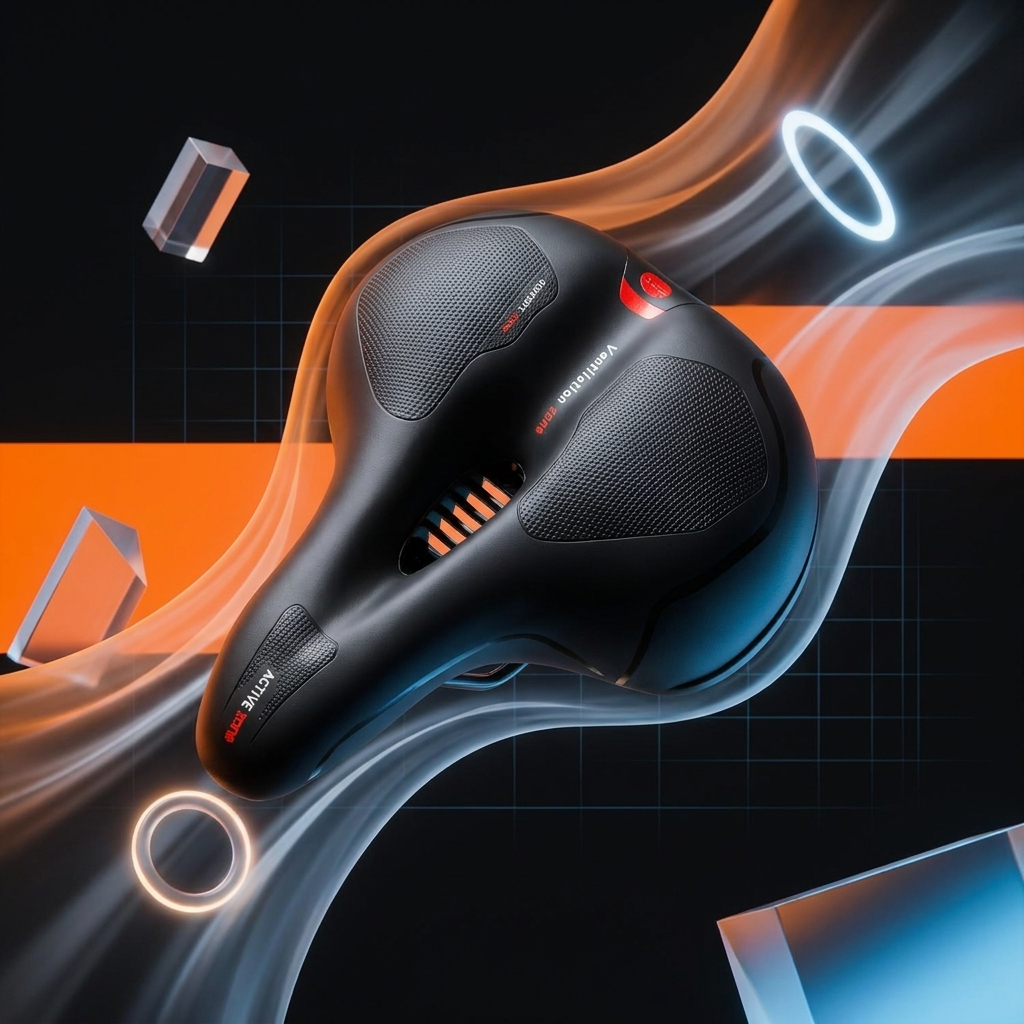Fahrradsattel RETOO Travelmate – Ergonomisch, Gefedert & Wasserdicht