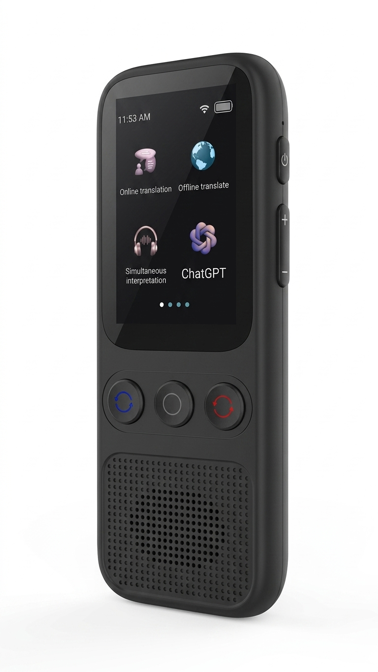 Sprachübersetzer S80 – 138 Sprachen, WiFi & Offline, Fotoübersetzung, Touchscreen
