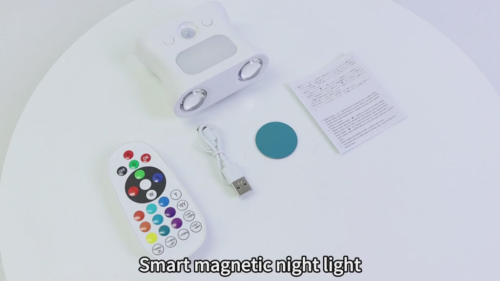 Silberne rgb led wandleuchte mit bewegungssensor und usb akku mit warmem licht günstig online bestellen geschenkideen