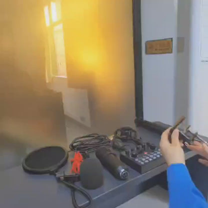 Streaming Audio Kit BM800 Mikrofon & V8S Mixer – USB, Geräuschunterdrückung, Soundeffekte, Dual-Device für Podcast & YouTube