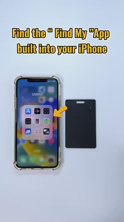 Neue kabellose Lade verfolgung Standort Brieftasche Tracker Karte wasserdichte GPS-Locator Arbeit mit Apple finden meine App Bluetooth-Tracker