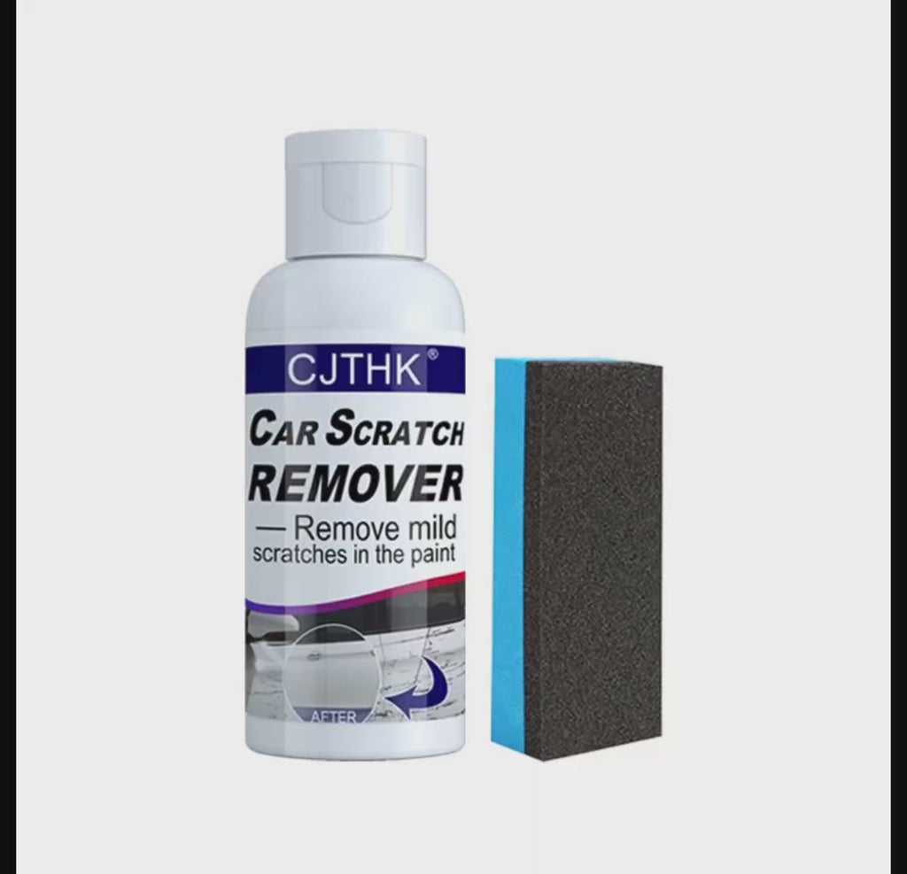 Kit de réparation de peinture pour rayures avec cire et pâte à polir, application rapide pour une peinture brillante, protection et entretien.